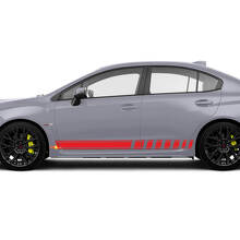 Multiple Color Racing Vinyl Decal Sticker for Subaru BRZ WRX Impreza 3