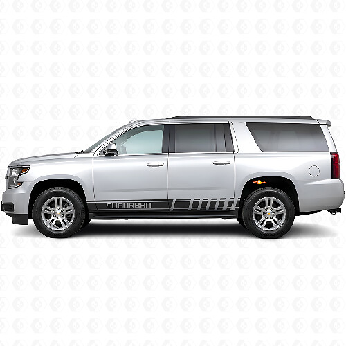 Accent Stripes Side Vinyl Decal Sticker for Chevrolet Suburban_1