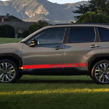 Multiple Color Racing Art Vinyl Decal Sticker for Subaru Crosstrek Forester 3