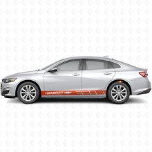 Branded Stripes Side Vinyl Decal Sticker for Chevrolet Malibu_4