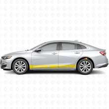 Branded Stripes Side Vinyl Decal Sticker for Chevrolet Malibu_5