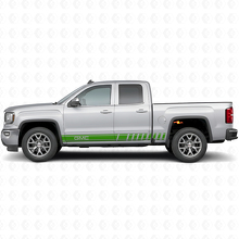 GMC Logo Stripes Side Vinyl Decal Sticker for GMC Sierra_3