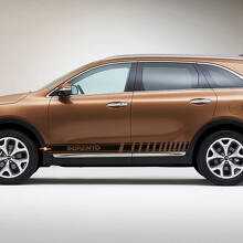 Side Racing Stripes Vinyl Decal Sticker fit to Kia Sorento 3