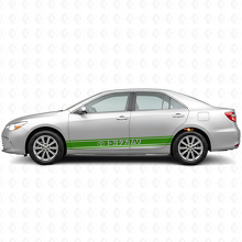 Japanese Style Stripes Door Side Vinyl Decal Sticker for Toyota Camry_3