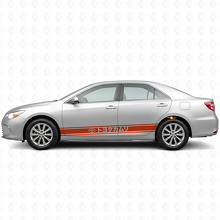 Japanese Style Stripes Door Side Vinyl Decal Sticker for Toyota Camry_4