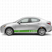 iA Side Racing Stripes Vinyl Decal Kit for Scion iA or Toyota Yaris iA_3