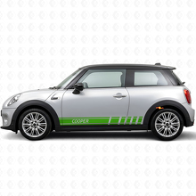 Cooper Lettering Stripes Side Vinyl Decal Sticker for MINI Cooper_3