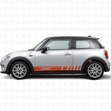 Cooper Lettering Stripes Side Vinyl Decal Sticker for MINI Cooper_4