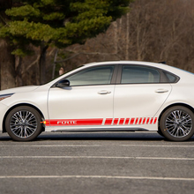 Side Racing Stripes Vinyl Decal Sticker fit to Kia Forte 2