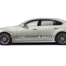 Side Racing Stripes Vinyl Decal Sticker fit to Kia K900 3