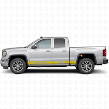 Accent Stripes Side Vinyl Decal Sticker for GMC Sierra_5