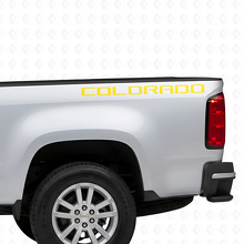 Colorado Lettering Bedside Vinyl Decal Sticker for Chevrolet Colorado_5