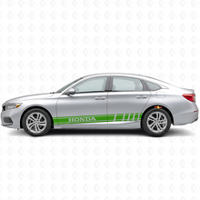 Branded Racing Stripes Side Vinyl Decal Sticker for Honda Accord_3