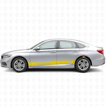 Branded Racing Stripes Side Vinyl Decal Sticker for Honda Accord_4