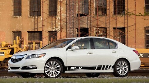 2X Multiple Color Graphics Acura RLX Symbol Car Racing Vinyl Decal Sticker