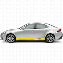 IS350 Logo Racing Stripes Side Vinyl Decal Sticker for Lexus IS 2014-2020_5