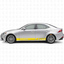 IS Turbo Style Stripes Side Vinyl Decal Sticker for Lexus IS_5