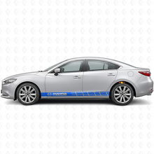 Branded Stripes Side Vinyl Decal Sticker for Mazda Mazda3_2