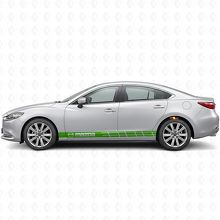 Branded Stripes Side Vinyl Decal Sticker for Mazda Mazda3_3