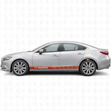 Branded Stripes Side Vinyl Decal Sticker for Mazda Mazda3_4