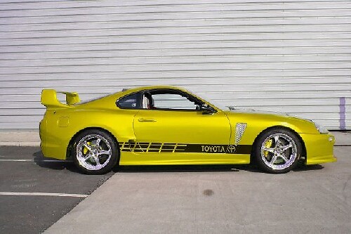 Multiple Color Graphic iA / iM / TRD / Supra Car Racing Decal Sticker