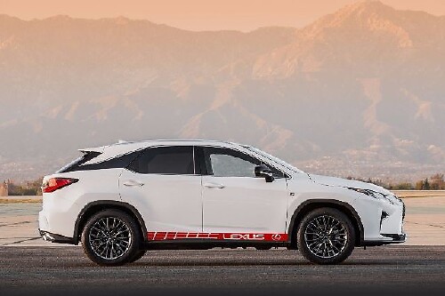 Multiple Color Graphics RX 350 / RX 350 F Car Racing Art Decal Sticker