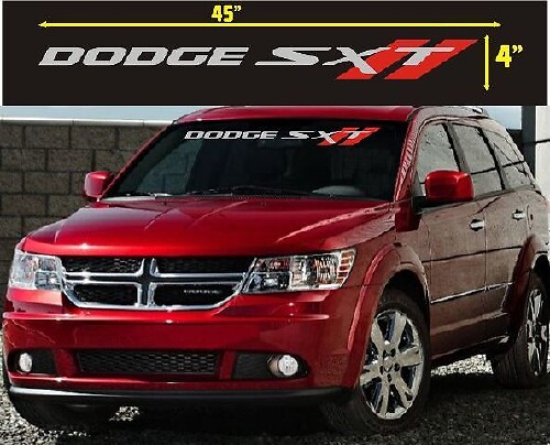 Universal Windshield Vinyl Decal Sticker for Dodge SXT
