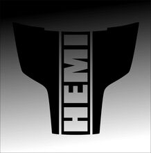RAM 1500 Sport Hood Sticker Decal Stripe Set CUSTOM TEXT 5.7 MOPAR DODGE.. 2