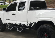 Mountain Style Rocker Panel Vinyl Decal Kit for Toyota Tacoma 2004-21_2
