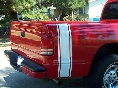 Racing Stripes Side Vinyl Decal Kit Universal For Trucks