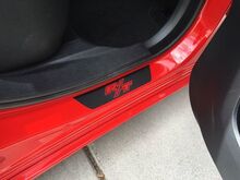 R/T Dodge Charger Vinyl Door Sill Stickers Decals HEMI 2006 2007 2008 2009 2011-2018 3