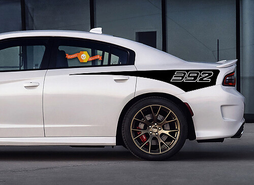 Rear Quarter Side Stripe 2 for Dodge Charger 2015-2020