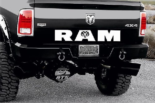HEMI Back Graphic Vinyl Decal for Dodge Ram 1500 2500 3500