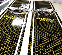 1500 2500 Truck Bed Side Stripe rumble bee concept Dodge Ram Vinyl Sticker Decal Printed Lamination 3