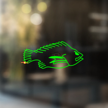 Tilapia Fish Universal Vinyl Decal Sticker_2