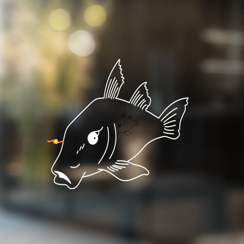 Carp Fish Universal Vinyl Decal Sticker