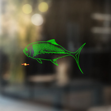 Caranx Fish Universal Vinyl Decal Sticker_2