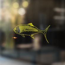 Caranx Fish Universal Vinyl Decal Sticker_4