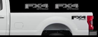 Ford F-250 FX4 OFF ROAD Truck Bed Decal Set Vinyl Stickers 2015-2018