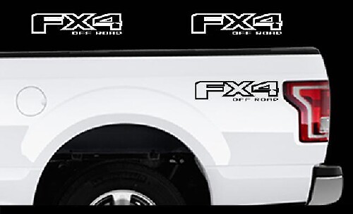 Truck Bed Decal Set Off Road Vinyl for Ford F-150 Fx4 2015-2017
