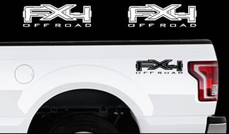 Ford F-150 Fx4 OFF ROAD Truck Bed Decal Set Vinyl Stickers