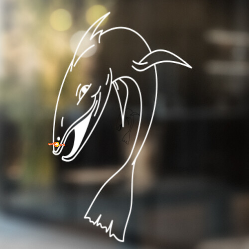 Sea Fish Universal Vinyl Decal Sticker
