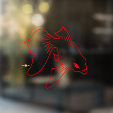 Fancy Goldfish Universal Vinyl Decal Sticker_2