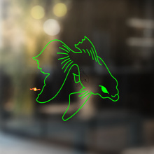 Fancy Goldfish Universal Vinyl Decal Sticker_4