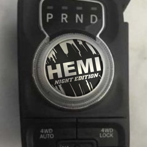 Night Edition Grunge Shift Knob Decal Sticker Graphic Vinyl Drive for Dodge Ram