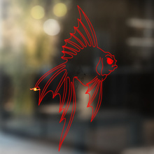 Veiltail Goldfish Universal Vinyl Decal Sticker_2