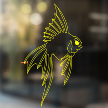 Veiltail Goldfish Universal Vinyl Decal Sticker_4