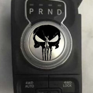 Dodge Ram Punisher Grunge Shift Knob Decal Sticker Graphic Vinyl Rebel Shifter