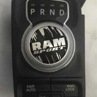 Dodge Ram Sport Editie Grunge Shift Knob Decal Sticker Grafische Vinyl Drive