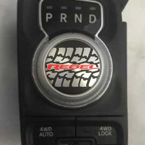 Rebel Shift Knob Decal Sticker Graphic Vinyl Gear Park Drive Neutral for Dodge Ram